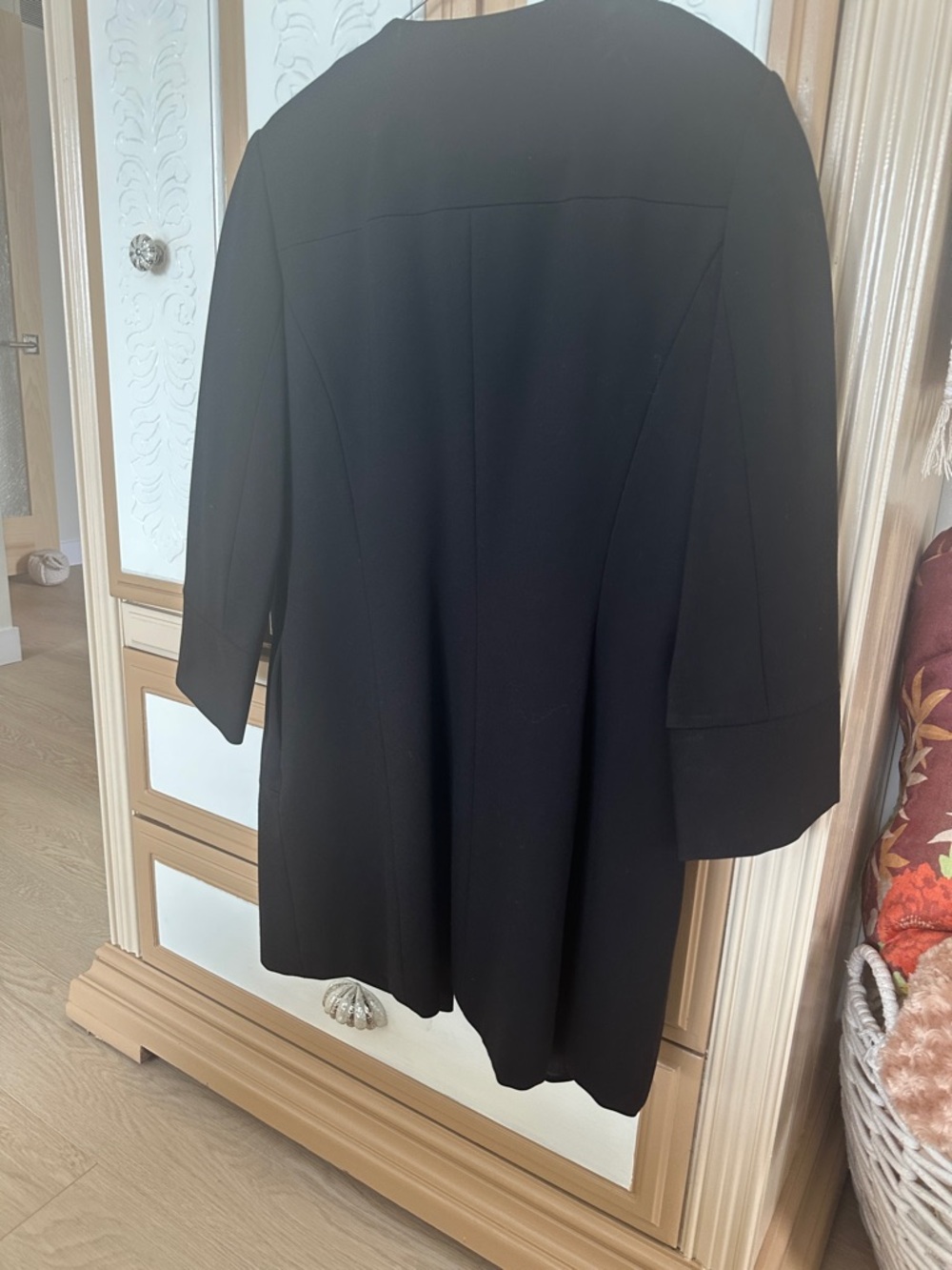 Black Open-Front Blazer Jacket - Picture 7 of 8